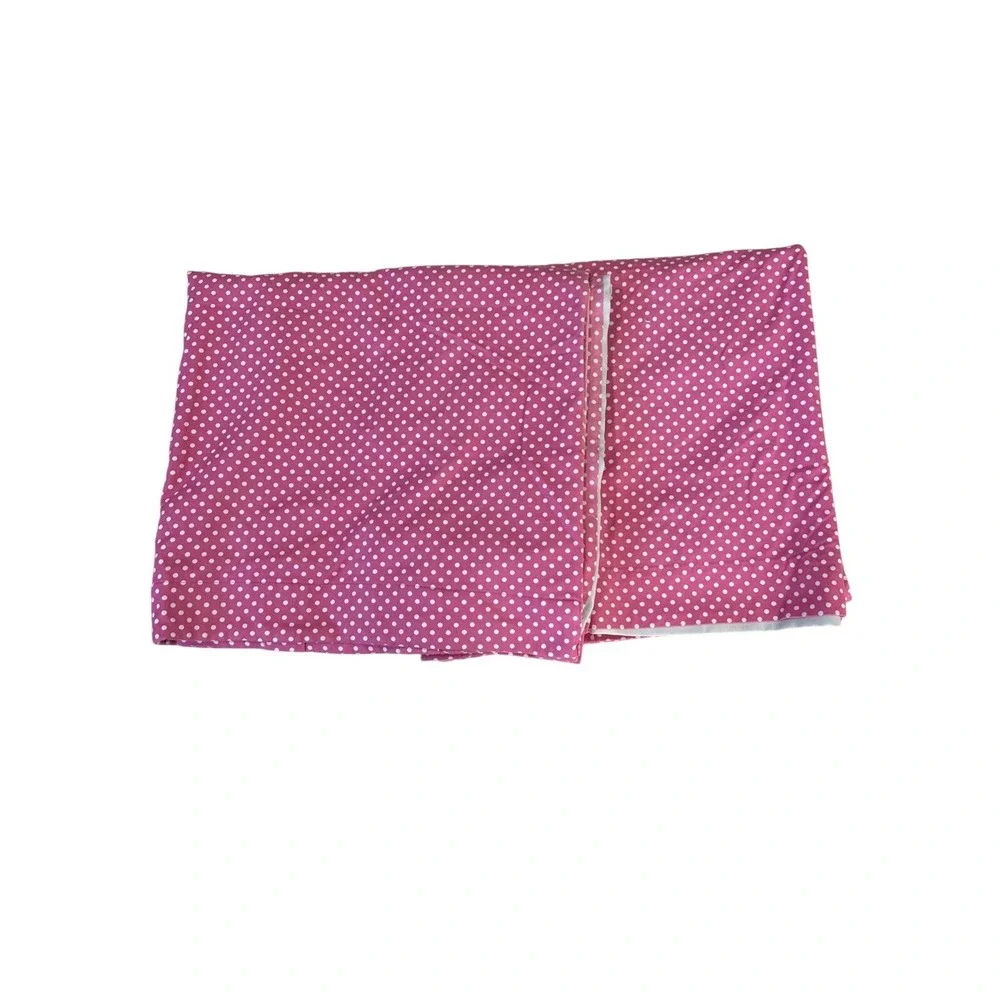 Pottery Barn Kids Pink Polka Dotted Curtain panels 44 x 84 Blackout Panel